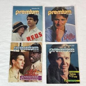 premium channels guide Mini Magazine Movies TV 1983 Robin Williams Porky’s